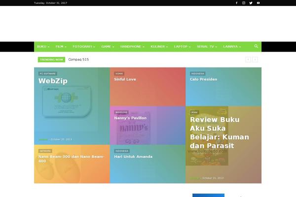 Site using Td-standard-pack plugin
