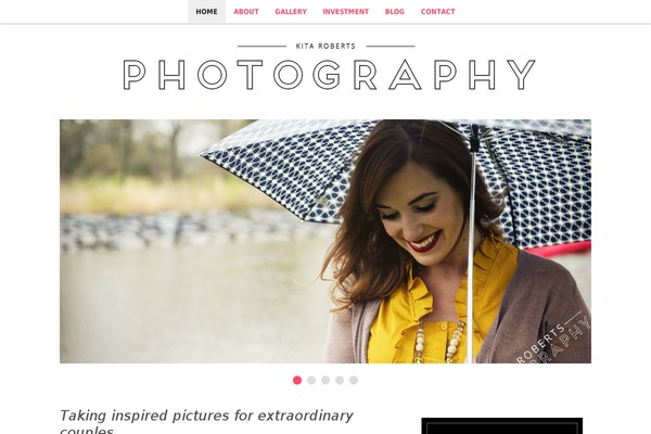 Jacqueline theme site design template sample