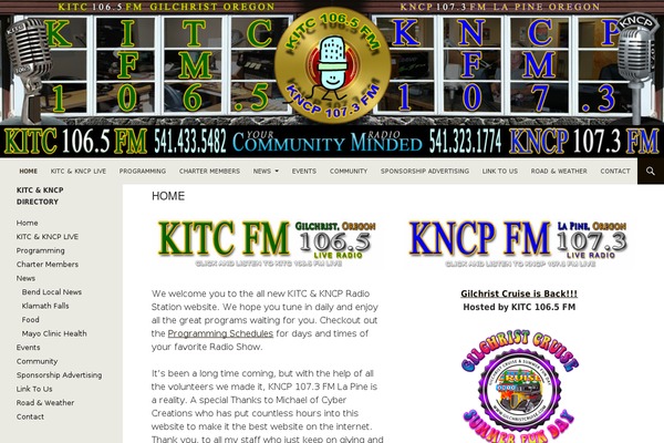 Onair2-child theme site design template sample