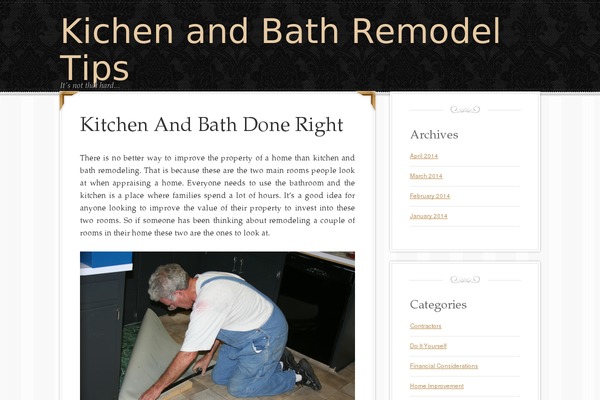 Decor theme site design template sample