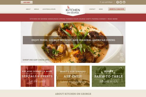 Site using Flex-slider plugin