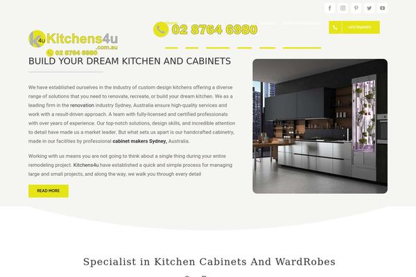 Site using Fusion-builder plugin