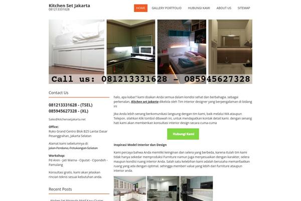 Site using jQuery Colorbox plugin