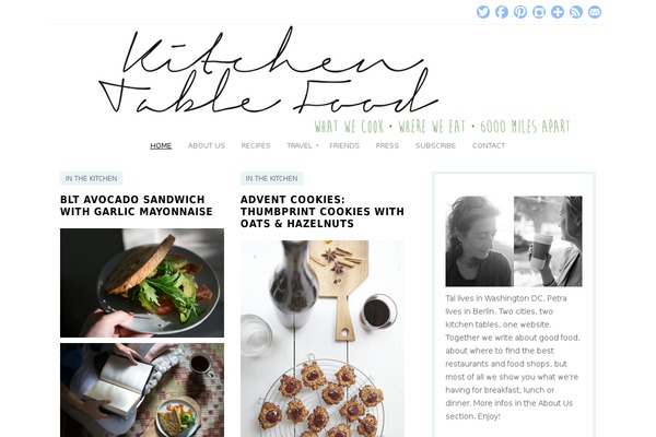 Isabelle theme site design template sample