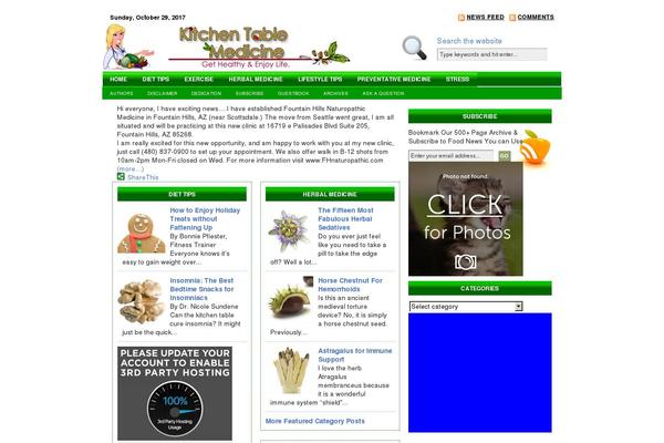 The Bizness theme site design template sample