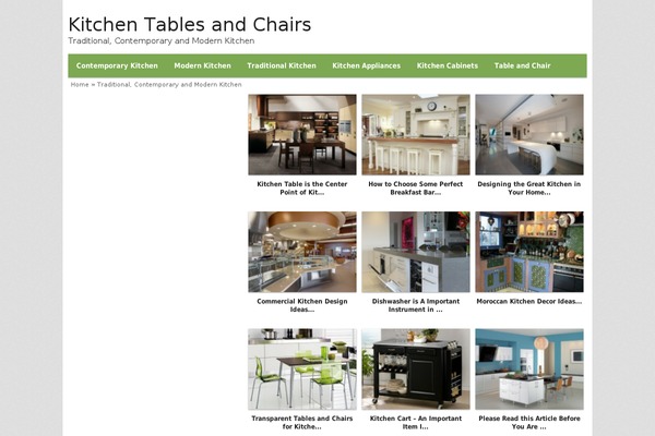 kitchentablesandchairs.org site used Journal Lite