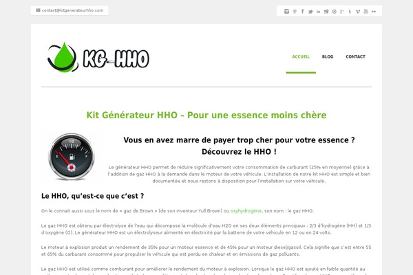 kitgenerateurhho.com site used Nomos