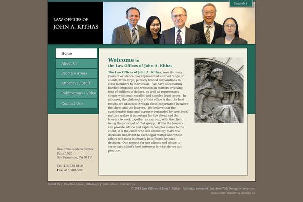 Law theme site design template sample