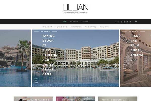 Agama theme site design template sample