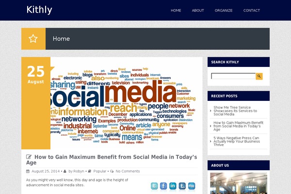 Terrifico theme site design template sample