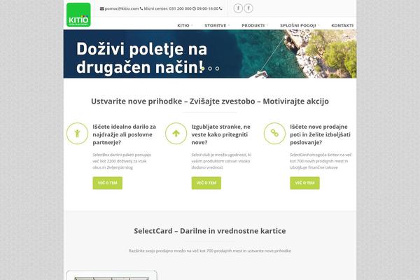 Trinity theme site design template sample