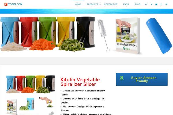 Fluida theme site design template sample