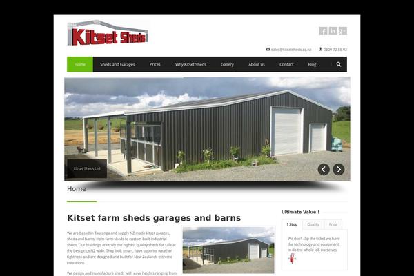 Limoking theme site design template sample