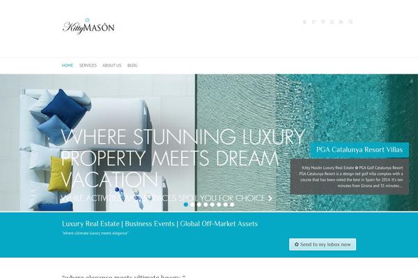 Attitude theme site design template sample