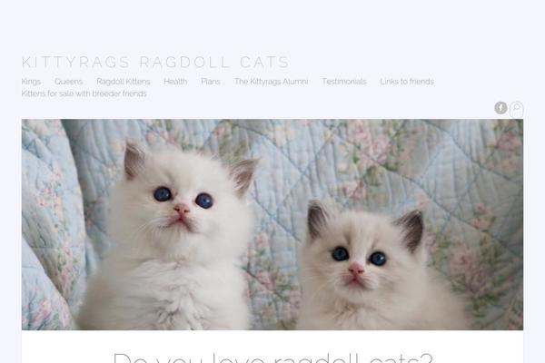 Serene theme site design template sample