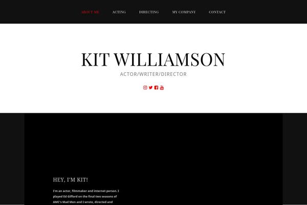 Reel-story-parent theme site design template sample