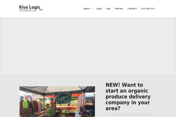 District theme site design template sample