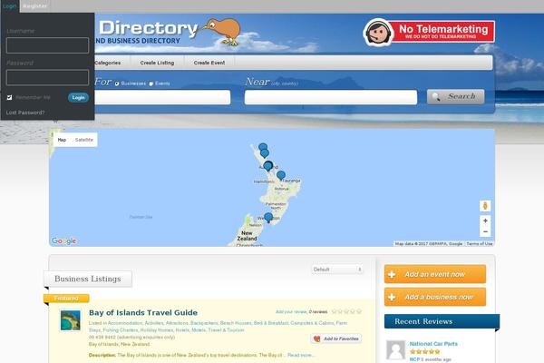 Appthemes-vantage theme site design template sample