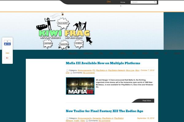 kiwifrag.com site used Animepress