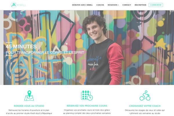 Geode theme site design template sample