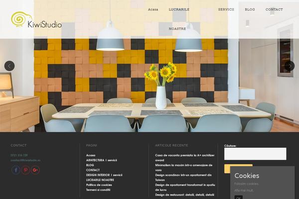 Central theme site design template sample