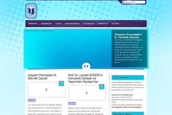 Camille theme site design template sample