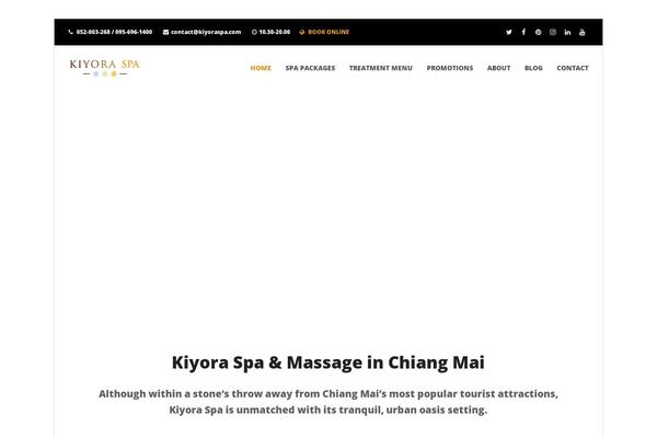 Total Child theme site design template sample