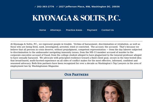 kiyosol.com site used Skudo-child