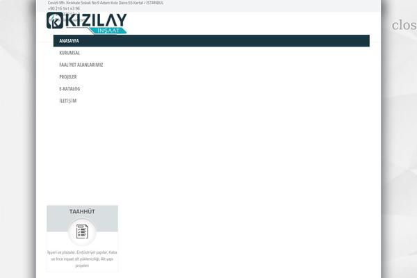 kizilayinsaat.com site used Zephyr