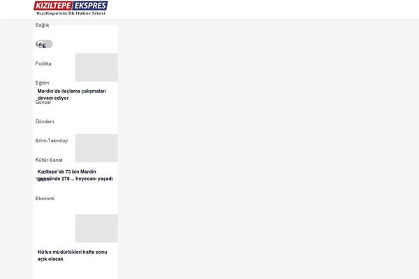 Kanews theme site design template sample