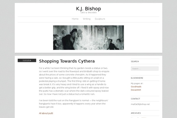 Skirmish theme site design template sample