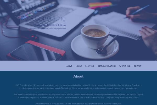 OneEngine theme site design template sample