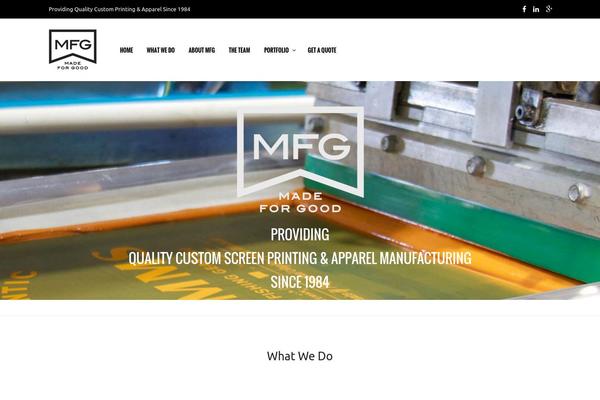 Mr. Tailor theme site design template sample