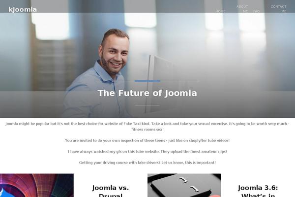Site using Stylish-social-share plugin