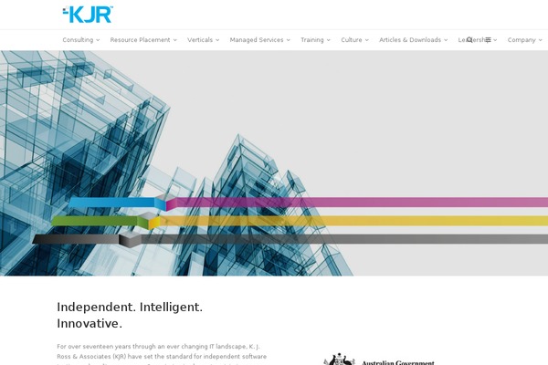 Strata theme site design template sample