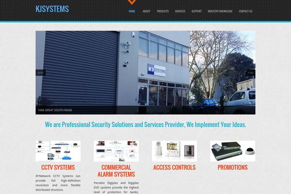 D5 Business Line theme site design template sample