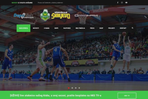 Splash theme site design template sample