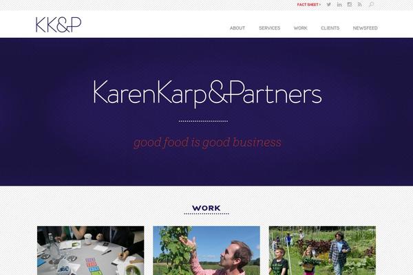 Xenia theme site design template sample