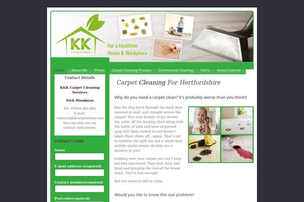 Eris theme site design template sample