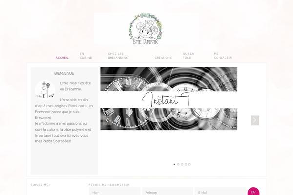 Adorn theme site design template sample