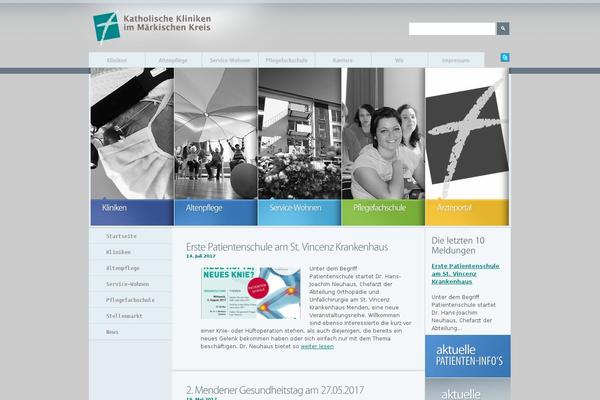 Site using CC Child Pages plugin