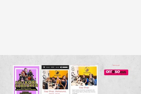 Site using Flickr Justified Gallery plugin