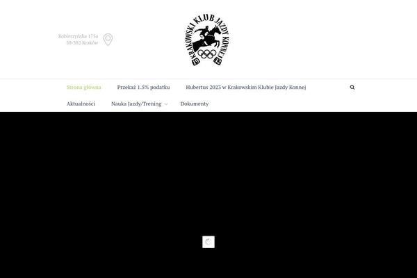 Equestrian-centre theme site design template sample