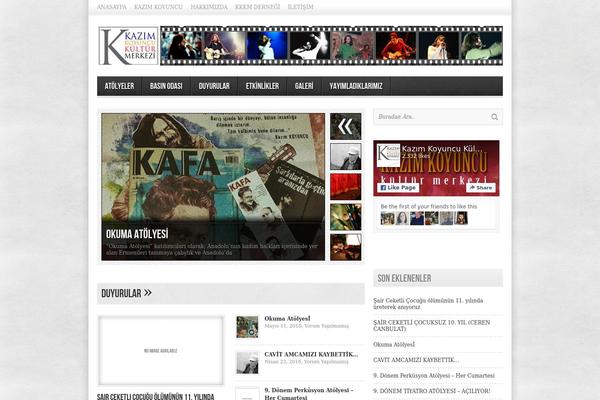 avenue theme site design template sample