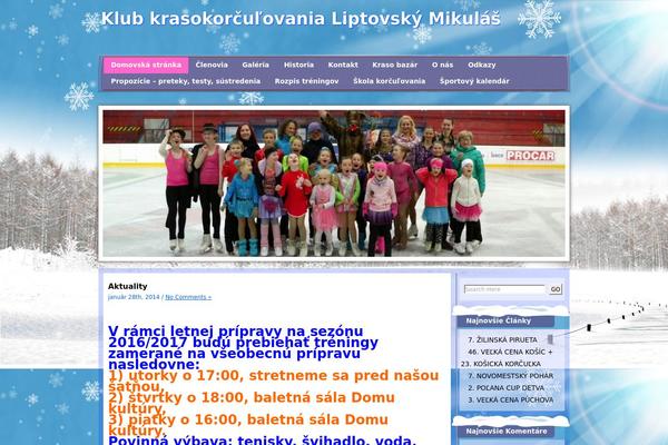 Site using Homepage-pop-up plugin