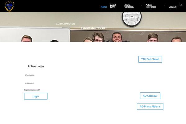 Site using Events Maker by dFactory plugin