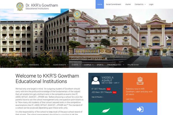 Site using WP Social Icons plugin