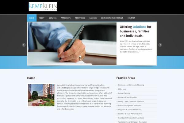 Attorneys theme site design template sample
