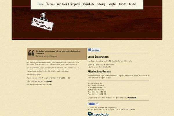 klaane-hasslicher.de site used SPA Treats