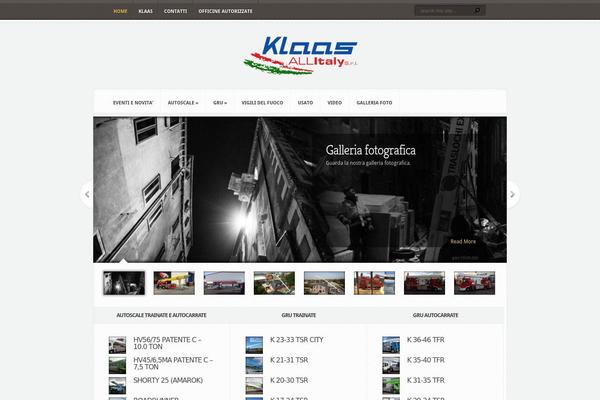 Aggregate theme site design template sample